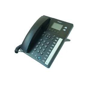 Kingtel ธุรกิจโทรศัพท์ IP 3 คีย์ 6 บัญชี SIP 10 คีย์โทรเร็ว 132x64 พิกเซล LCD IP ลําโพงโทรศัพท์ VOIP โทรศัพท์ SIP