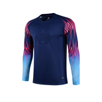 2025 dernier rose gardien de but haut Logo personnalisé manches longues hommes Football Football entraînement maillot coupe automatisée équipe porter des vêtements