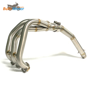 Système d'échappement complet pour YAMAHA <span class=keywords><strong>MT09</strong></span>/<span class=keywords><strong>MT09</strong></span> <span class=keywords><strong>Tracer</strong></span> tuyau d'échappement avant XSR900 / TRACER900/GT tuyau d'échappement tuyau droit - Product Image 3