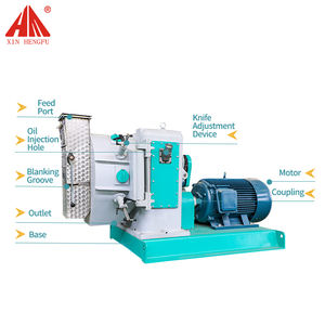 Machine à granulés d'alimentation animale de qualité supérieure à technologie avancée conception de matrice à anneau à haut rendement pour un usage domestique nouveau moteur à haute productivité - Product Image 1