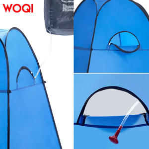 Carpa de Ducha Privada Woqi 120x120x190cm, Impermeable, Portátil, para Camping, Playa, Instalación Automática, Azul - Product Image 4