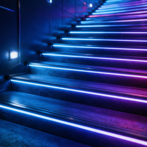 Lámpara de Escalera para Cine de 5 mm con Tira de Luz de Fibra Óptica para Decoración de Ingeniería - Product Image 1