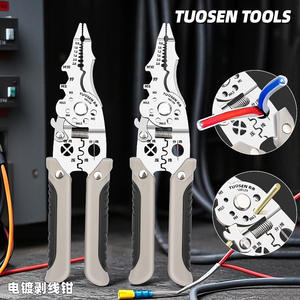 Pince à dénuder multifonctionnelle Xtuosen 100129 en acier inoxydable pour électriciens - Product Image 2