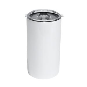 12Oz Straight Sublimation Double-Layer Stainless Steel Vacuum Baby <b>Bottle</b> Tumbler Mug Cup With Handle and Thread Lid - Product Image 6
