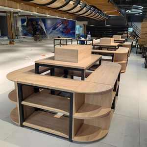 Exhibidores de Joyería de Madera Blanca Personalizados al por Mayor, Elegante y Moderno Mueble de Exhibición para Tiendas de Relojes en Centros Comerciales - Product Image 6