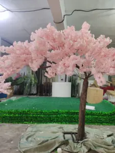 High Quality Artificial Plants Trees Wholesale Cherry Blossom Tree Centerpiece Cherry Blossom Tree Wall Decor