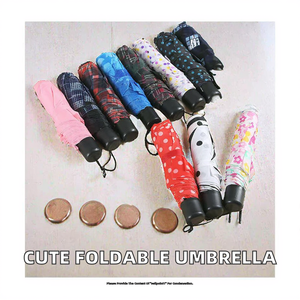 <span class=keywords><strong>Parapluie</strong></span> pliable manuel anti-pluie, motif floral transparent et romantique, <span class=keywords><strong>parapluie</strong></span> adulte à trois plis, style américain pour fête - Product Image 2
