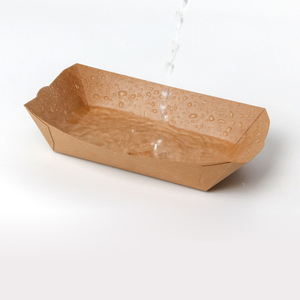Conteneurs Kraft jetables à faible quantité minimale de commande plateau alimentaire plateau de bateau carton transporteurs de nourriture puces collations papier Kraft à emporter - Product Image 5