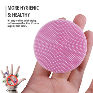 Mềm Silicone Hướng Dẫn Sử Dụng Bàn Chải Làm Sạch Da Mặt Scrubber Cho Nhẹ Nhàng Hiệu Quả Làm Sạch Sâu Tẩy Da Chết Không Thấm Nước EU Cắm - Product Image 4