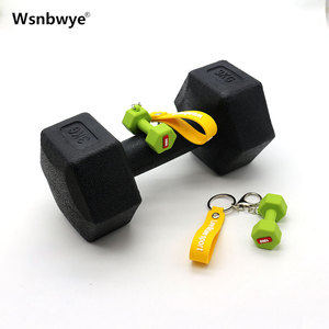 Set de Mancuernas y Barras de Entrenamiento DIY para Sublimación, con Parachoques de Goma 3D de <span class=keywords><strong>Anime</strong></span>, 27mm 5kg, Llavero Infantil, Multifunción de Alta Calidad - Product Image 4