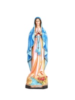 Décoration extérieure personnalisée, sculpture religieuse grandeur nature, statues de la Vierge Marie en résine catholique