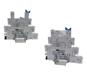 Chất lượng cao độ dày <span class=keywords><strong>SSR</strong></span> Euro 88 Series 6,3 mét độ sâu 24VDC 2A rắn <span class=keywords><strong>Relay</strong></span> nhà nước cho DIN đường sắt - Product Image 2