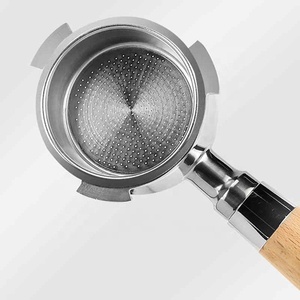 Coffee Bottomless Portafilter for <strong>Delonghi</strong> EC680/EC685 <strong>Filter</strong> 51MM <strong>Replacement</strong> <strong>Filter</strong> Basket Coffee Accessories - Product Image 3