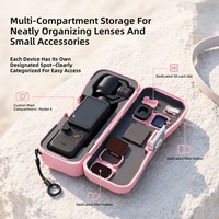 Personnalisation uniquement pour le boîtier de rangement et de protection Pocket 3/4, résistant à la pression, anti-chute, boîte de transport portable pour caméra d'action