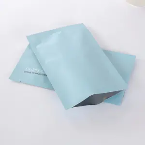 Venta al por mayor pequeño rectángulo termosellado fácil de llevar para cápsulas de champú bolsa de embalaje con sello de tres lados