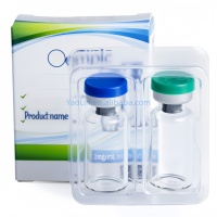 Boîte en papier personnalisée pour flacon en verre de 3 ml, 5 ml, 10 ml avec insert en mousse, boîte cadeau cosmétique