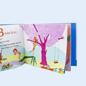 New Hardcover Book For Children High Quality Colors Printing Services