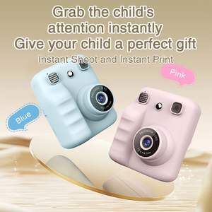 Cámara de Impresión Instantánea a Color para Niños con Grabación de Fotos HD, Pantalla de 2.4 Pulgadas, Fotografía con un Clic, para Estudiantes y Regalos - Product Image 2