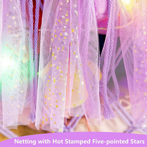 Boho ตุ๊กตาสัตว์ยัดไส้เปลญวนของเล่นเก็บของเล่นออกแบบศิลปะราเม่ตกแต่งผนังบ้านห้องนั่งเล่นห้องนอน - Product Image 5