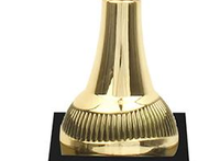 Trophée personnalisé en plastique plaqué or antique 2024 B&C SL247 pour événements sportifs, fabricant Chine