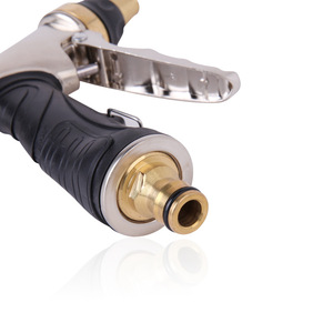 Pistola de Agua de Alta Presión de Acero Inoxidable con Presión Ajustable, Herramienta de Limpieza para Autos y Jardines - Product Image 2
