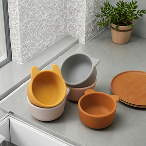 Tazón de Silicona para Snacks de 135 ml, Vajilla Infantil para Bebés, Mini Plato para la Alimentación Autónoma de Niños - Product Image 2