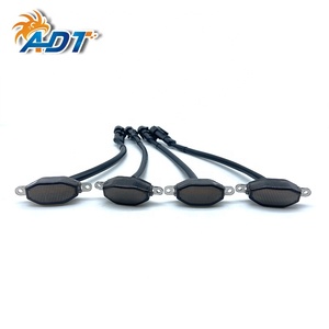 ไฟตกแต่งกระบะรถบรรทุก 4 ชิ้น/ชุด 12 SMD สว่างพิเศษ สีขาว เหลือง แดง น้ำเงิน ไฟ LED สำหรับกระจังหน้ารถยนต์ พร้อมสายไฟ สำหรับ F150 Tundra - Product Image 4