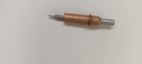 Goupilles Cleco – Fixations temporaires – Corps en acier doux CRCA, goupille centrale longue en acier inoxydable 304, plaqué cuivre, taille 1/8, force de maintien 22 kg