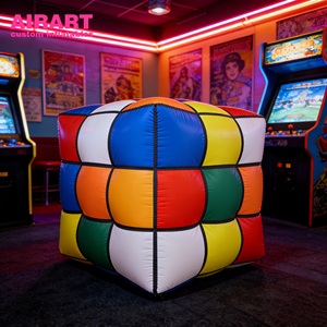 <span class=keywords><strong>Structure</strong></span> cube <span class=keywords><strong>gonflable</strong></span> pour exposition de produits en pop-up - Product Image 5