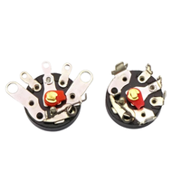 Potentiomètre rotatif à film de carbone linéaire RV12 avec interrupteur 5K 100k 150V AC/DC 12V 0.1W pour application radio
