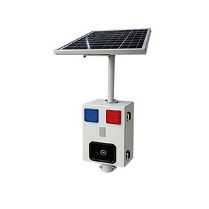 Haut-parleur solaire à capteur infrarouge avec alerte vocale pour rappel <span class=keywords><strong>de</strong></span> sécurité dans les réservoirs, <span class=keywords><strong>la</strong></span> circulation, les chantiers et <span class=keywords><strong>la</strong></span> prévention des incendies forestiers - Product Image 3