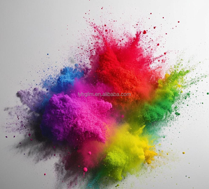 Hongguang nhà máy RAL K7 màu sơn tĩnh điện Kinh Tế kim loại đồ nội thất & sơn xe với nhựa Epoxy chủ yếu làm bằng polyester - Product Image 1