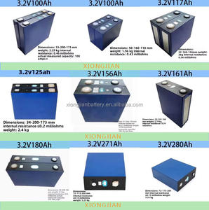 雄健LFPO电池3.7V 50Ah 58Ah 66.2ah 93Ah 114Ah 117Ah 141Ah 180Ah 218Ah 280Ah Ncm 811棱柱形电池锂离子电池 - Product Image 6