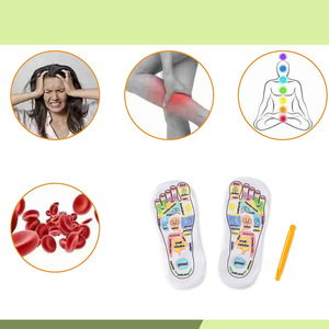 Vente en gros Chaussettes de massage des pieds aux points d'<span class=keywords><strong>acupuncture</strong></span> Chaussettes de réflexologie d'acupression avec outil de massage - Product Image 3