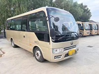 Meilleure vente Youtong Bus diesel d'occasion 27 places RHD Moteur avant Transmission manuelle Coach Direction RHD"