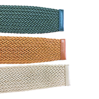Nouvelles ceintures vintage en corde cirée tressée pour femmes, ceinture de mode pour robes, jeans, pantalons, ceintures pour femmes