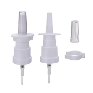 Wholesale 18 20 410 415 White Plastic PP Medicine Nasal Oral Mouth Spray Pump