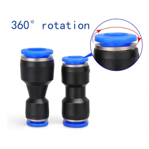4mm Straight Plastic <b>Quick</b> Release Connectors Air Line Pneumatic <b>Quick</b> <b>Connector</b> Fittings Kit Push to Connect Fittings - Product Image 4