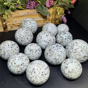 Esfera de jaspe <span class=keywords><strong>kiwi</strong></span> de piedras preciosas de cristal natural a precio barato al por mayor a granel a la venta - Product Image 2