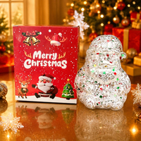 Meilleures ventes : Série de Noël Père Noël en caoutchouc thermoplastique, jouet anti-stress souple à récupération lente en forme de sapin de Noël, vente en gros