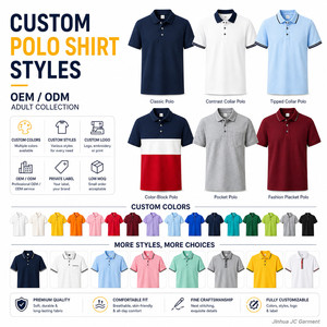 Custom Logo <strong>Polo</strong> <strong>Shirt</strong> Men <strong>Women</strong> Premium 100% Combed Cotton Private Label Corporate Uniform OEM ODM <strong>Golf</strong> <strong>Polo</strong> <strong>Shirt</strong> Wholesale - Product Image 4