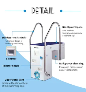 Immer Purifier Wasserfilter Pool Ausrüstungen Schneller integrierter Filter für Pool