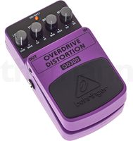 Pédale d'effets pour instruments Behringer OVERDRIVE/DISTORTION OD300, couleur violette