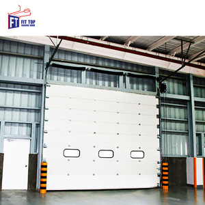 Portes industrielles sectionnelles commerciales Portes élévatrices verticales pour <span class=keywords><strong>garage</strong></span> industriel et entrepôt <span class=keywords><strong>automatique</strong></span> - Product Image 1