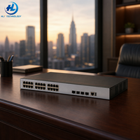 Switch de Red Ethernet Administrado Gigabit PoE+ de 8 Puertos 5735S-L8P4S-A1 con 4 Puertos de Enlace Ascendente SFP 4xGE, Power Over Ethernet Empresarial