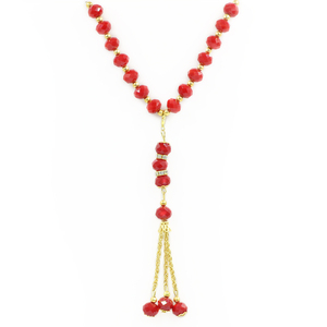 Kristal Grosir Muslim Rosario 10Mm Rondelle <span class=keywords><strong>Beads</strong></span> untuk Perhiasan Membuat Warna Campuran 33Pcs Muslim Prayer <span class=keywords><strong>Beads</strong></span> DIY Kerajinan pesona - Product Image 2