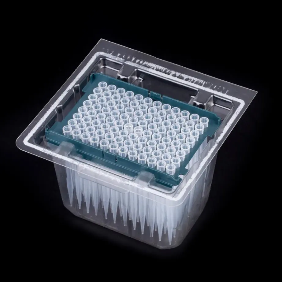 ラボ試験管低保持ラック滅菌10ulマイクロピペットフィルターピペットチップ