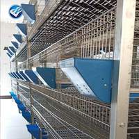 Boîte de nid d'évier à 12 portes, cage de lapin commerciale, équipement d'élevage de volaille