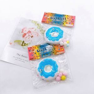 Juguetes Blandos de Mochi Donut al por Mayor, Juguetes Antiestrés Elásticos de TPR Suave con Purpurina, Lindos y Divertidos para Niños - Product Image 4