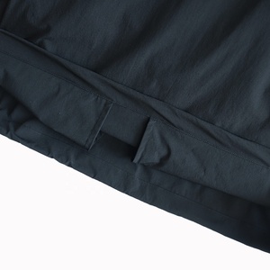 Vente en gros de haute qualité pour <span class=keywords><strong>homme</strong></span> <span class=keywords><strong>noir</strong></span> (à séchage rapide, respirant, résistant au vent) avec un trench-coat à manches courtes à fermeture éclair quart - Product Image 5